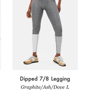 Outdoor Voices 7/8 Dipped Legging, Gray